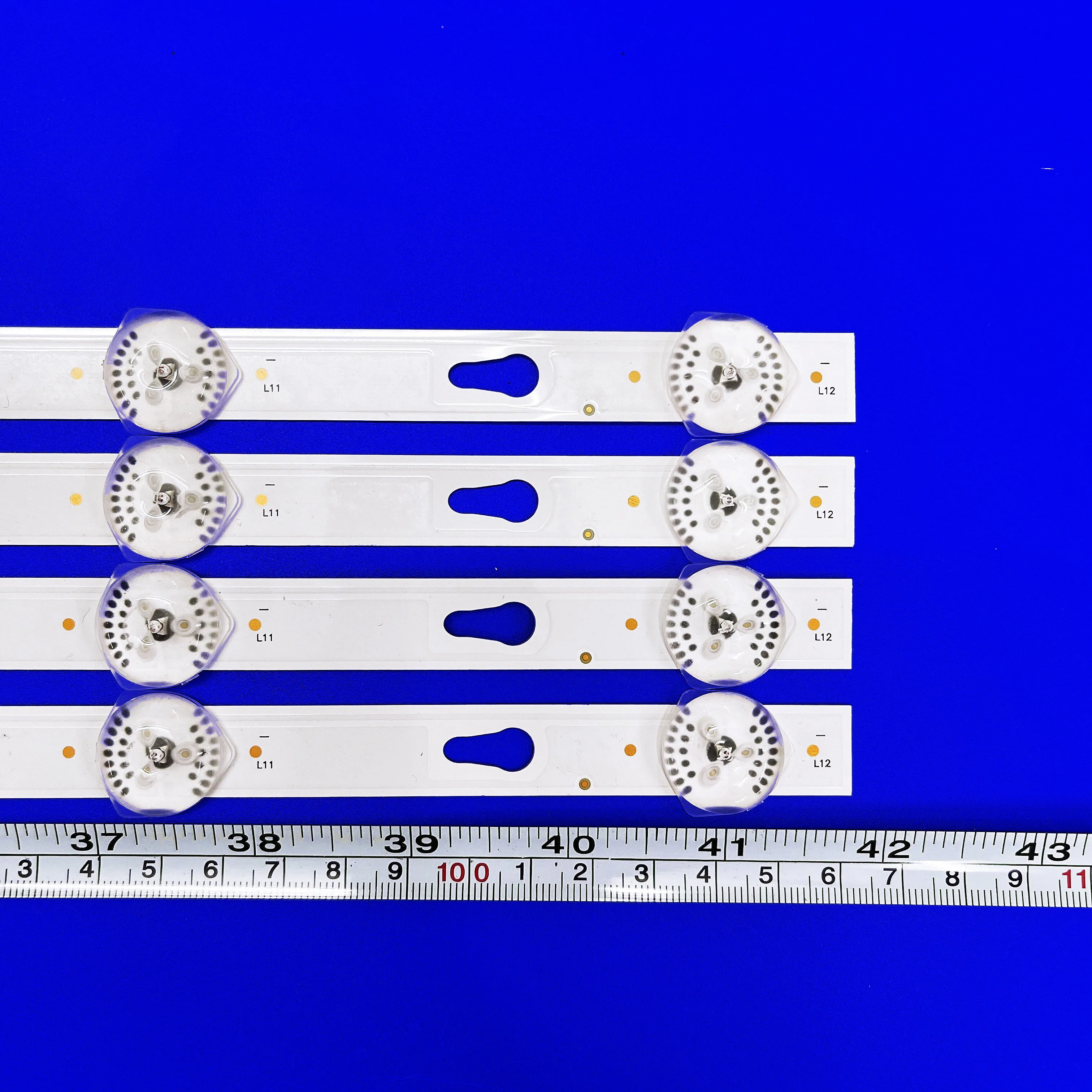 100% New 4pcs/Kit LED Strips for L55M5-5ASP L55M5 55 TV XIAO MI 5ASP