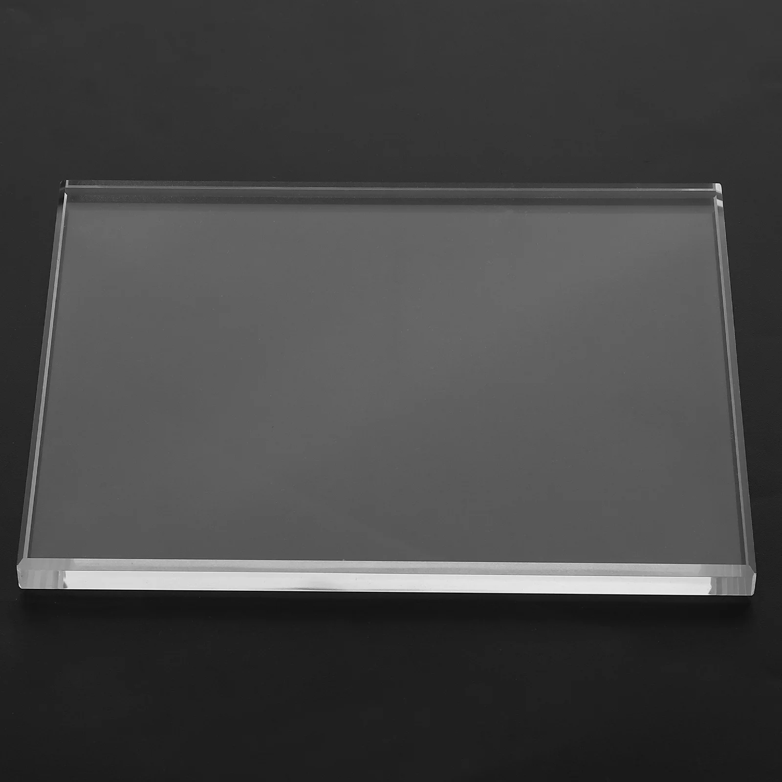 

Clear Tempered Glass Sheet Premium Hardness Grinding Polishing Plate for Handmade Craft Cutting Scraping Tool