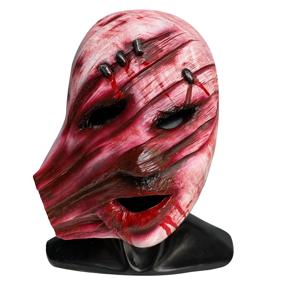 

Halloween Christmas Cosplay Mask Game Butcher Blood Latex Women Men Carnival Birthday Party Props Scary Killer Trapper Helmet