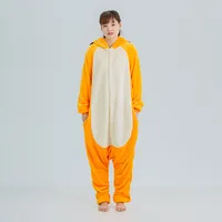 Lion Costumes Halloween Festival Cosplay Onesies Unisex Winter Cute Women Men Nightwear Anime Costumes Adults Flannel Sleepwear - Image 4