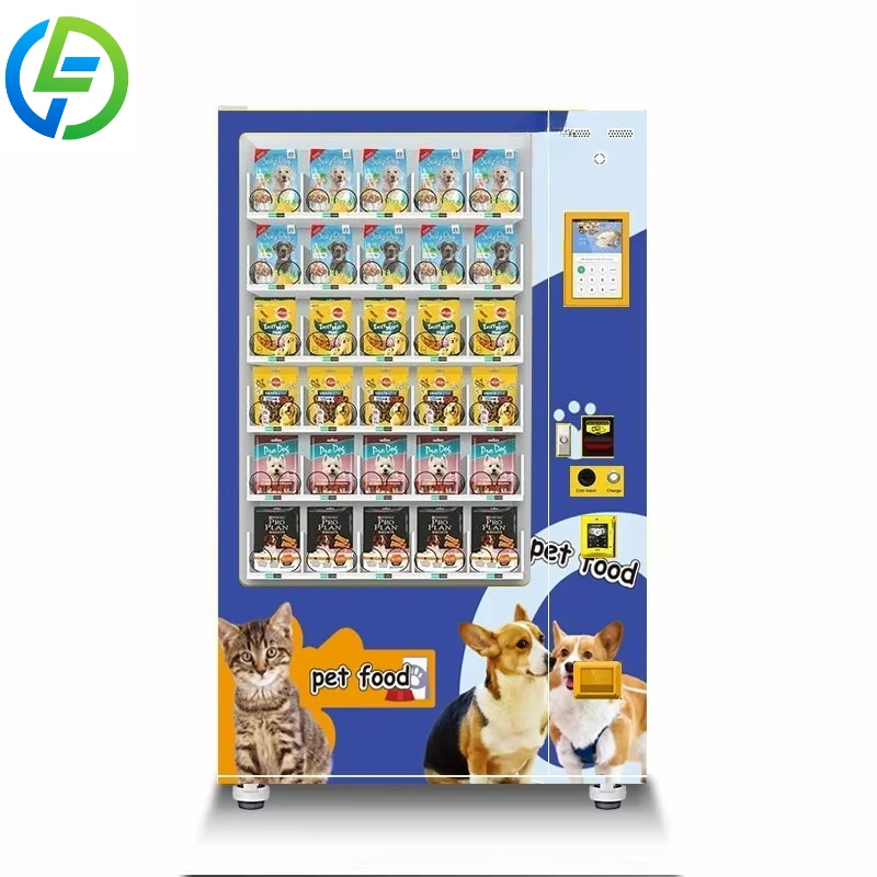 Customize Dog food and snack/Credit Card/New Pet Food /Condom Vending Machine for Commercial Vending No reviews yet  certified