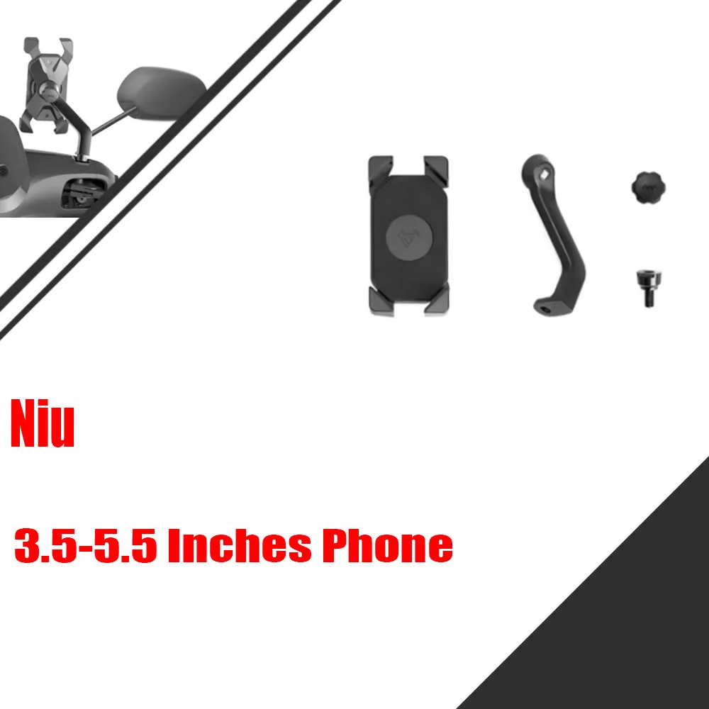 

For Niu Scooter Phone Holder Stable For 3.5-5.5 Inches Phone Original