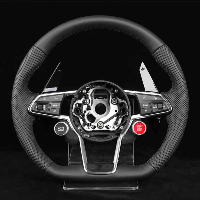 

Leather Version Steering Wheel For Audi A3 A4 A5 S3 S5 Q5 Steering Wheel