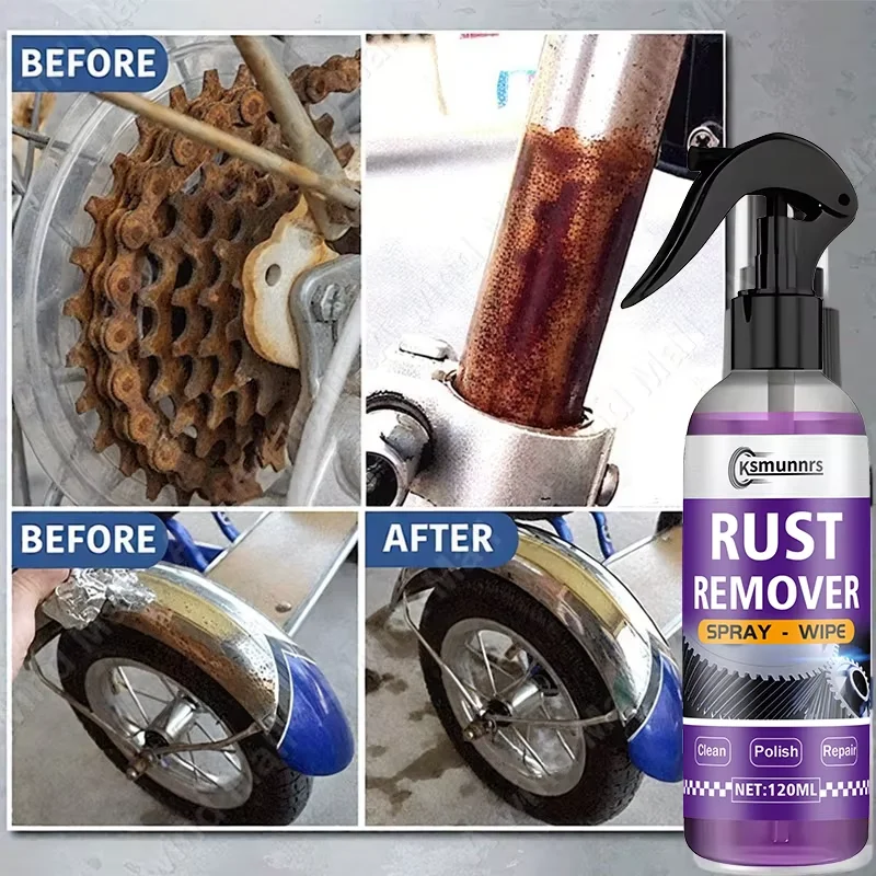 Fasilawei Rust Remover Cleans Metal Powerfully Removes Rust Provides Rust Protection Maintenance Eliminates Brake Noise