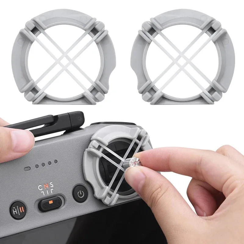   Per DJI Air 3 /Mini 4 Pro RC/RC2 1 Coppia Drone Telecomando Thumb Rocker Ammortizzatore Joystick Staffa Fissa di Montaggio