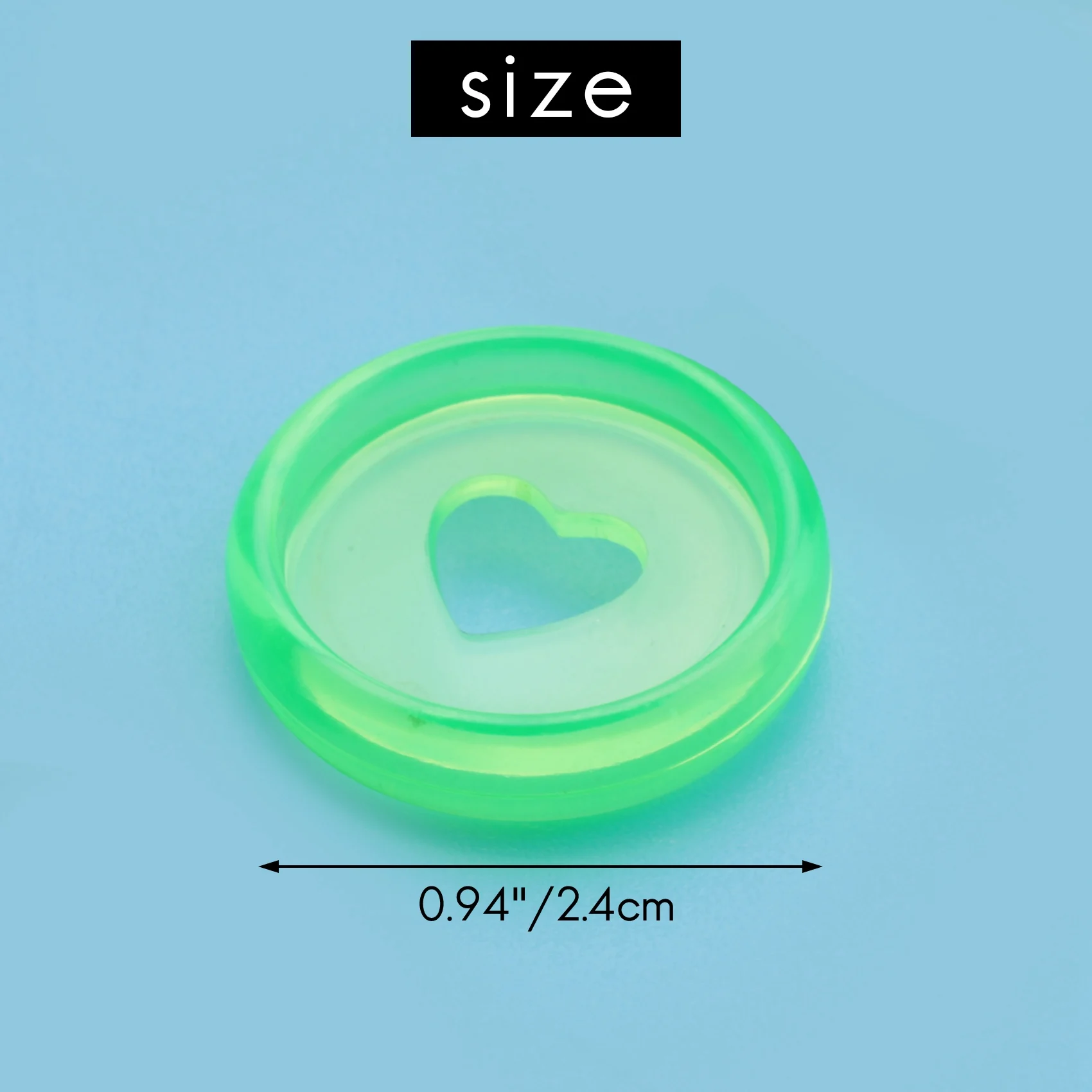 AED7-60 Pcs 24Mm Plastic Book Binding Discs, Discbound Expansion Discs, Heart Binder Rings Mushroom Hole For DIY Notebooks