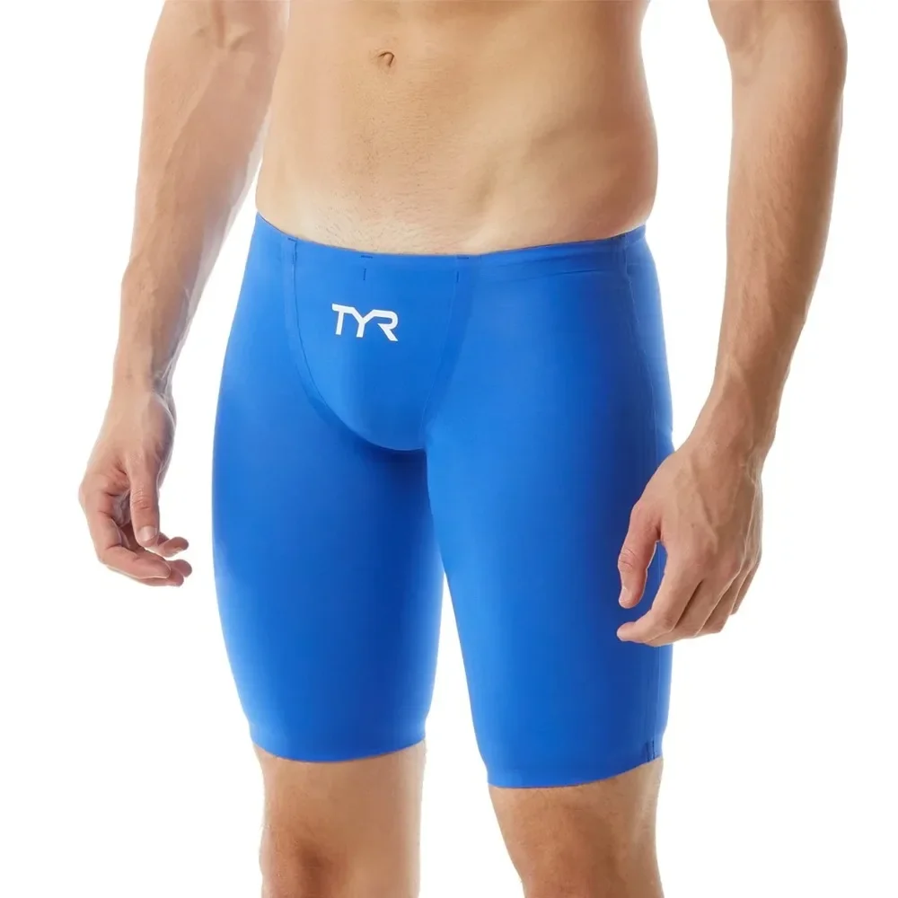 Summer Men's Swim Endurance Athletic Training Beach Jammers Tight Surf Trunks Shorts Swimware Swimsuit Racing Swimming Trunks
