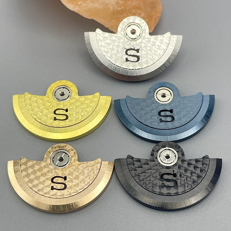 NH35 Movement Rotor Fit For NH35 NH36 NH38 NH39 4R35 7S26 Movement Pendulum Oscillating Weight Hammer Men's Watch Refit Parts