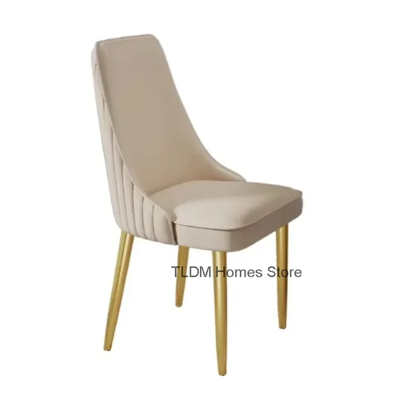 

Soft Kitchen Chairs Home Furniture Luxury Dining Bedroom Chair Kitchen Modern Accent Soft Makeup Chaise Cadeiras Replica Garden