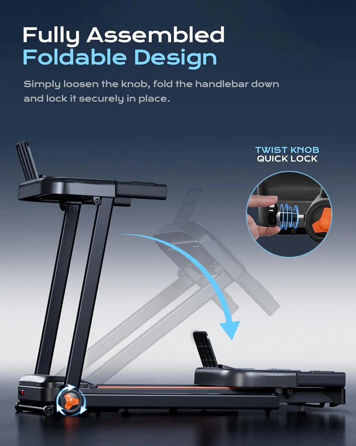 Home Treadmill 15 Auto Incline 8 5 MPH 300 Pound Capacity