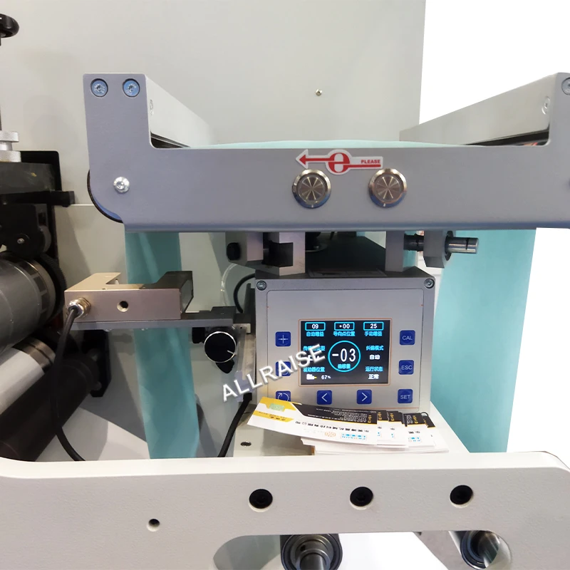 Automatic Roll to Roll Rotary Label Slitter Cutter Machine Blank Adhesive Label Rotary Rewinder Slitting Die Cutting Machine