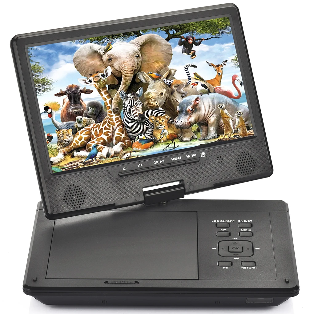 ABS High Definition Video CD DVD Player Portable Anywhere Wireless Connectivity Dvd Portable Players