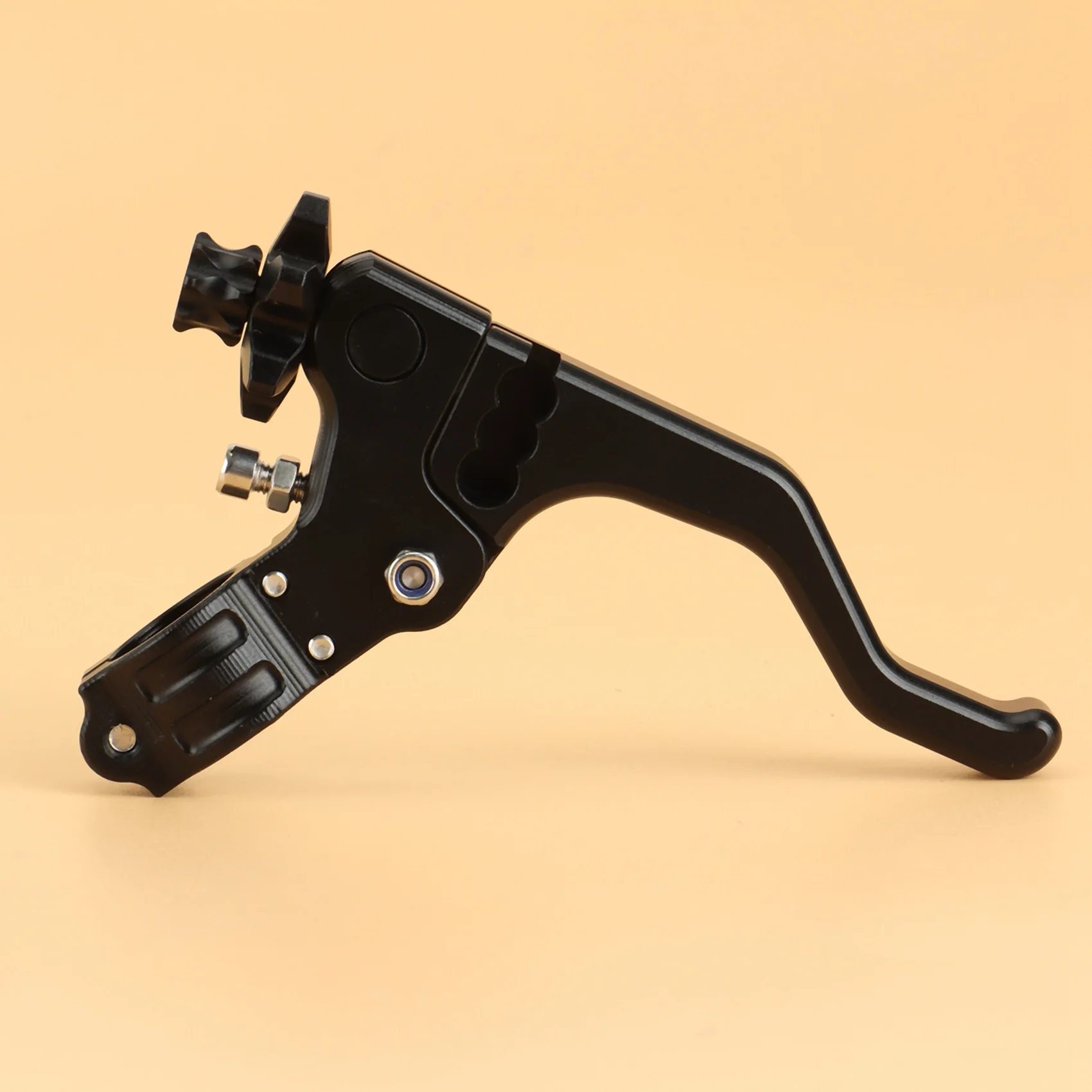 Short Stunt Clutch Lever for Yamaha YZ125 YZ250 YZ450F WR 250F 450F 250R 250X MT09 FZ 09 07 R1 R6 R25 R3 FZ(Black)