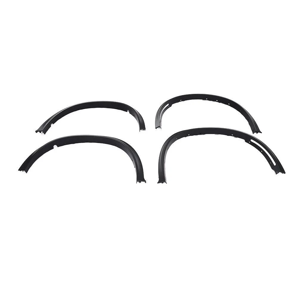Wide PP Fender Flares Wheel Arches Eyebrow Trim for BMW X6 F16 F86 X6M 2015 2016 2017 2018 Mudguard Body Kit Protector 4Pcs/Set view 5