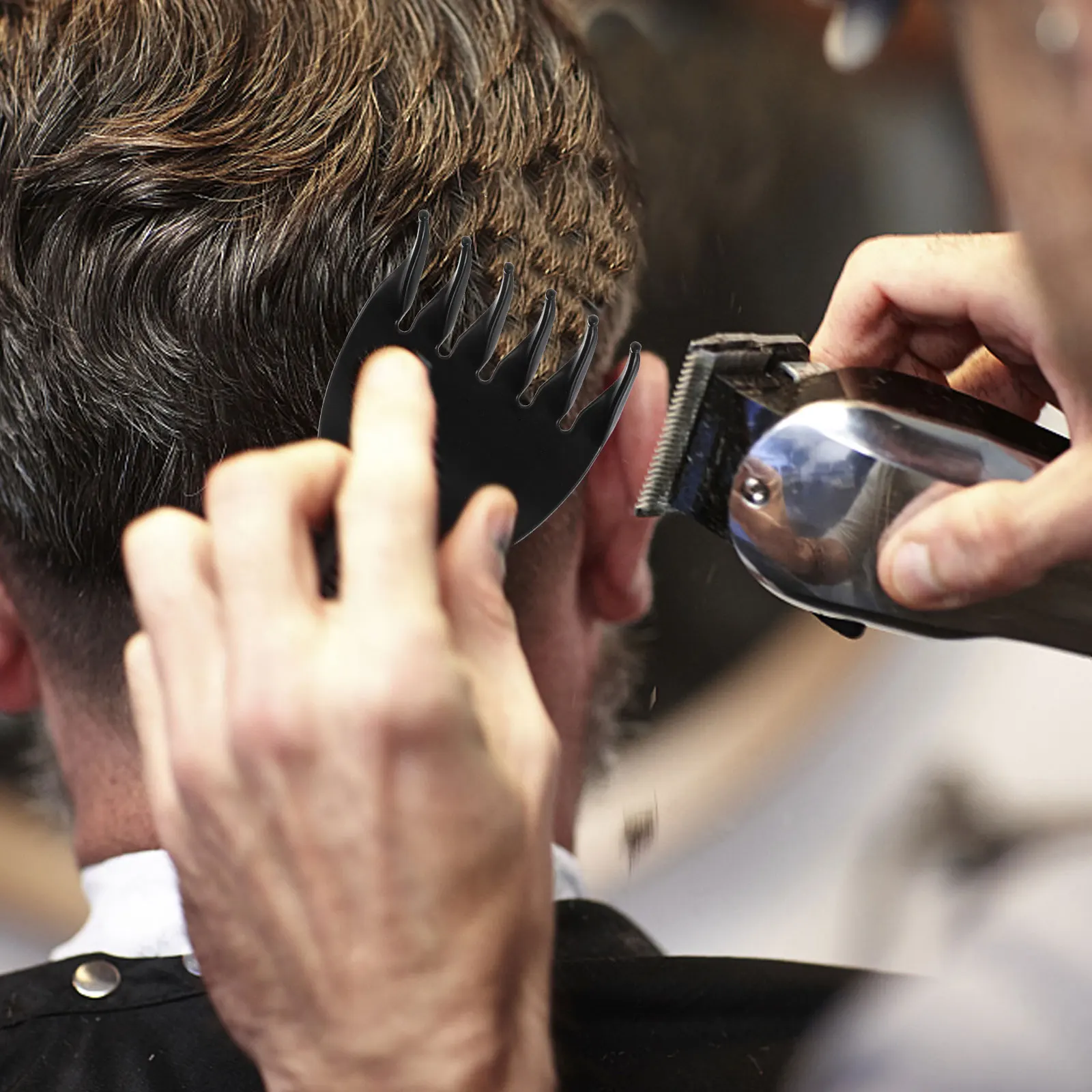 

6Pcs Men Retro Wide Tooth Hairdressing Combs Professional Haircut Comb Hair Styling Combs for Salon Home Use