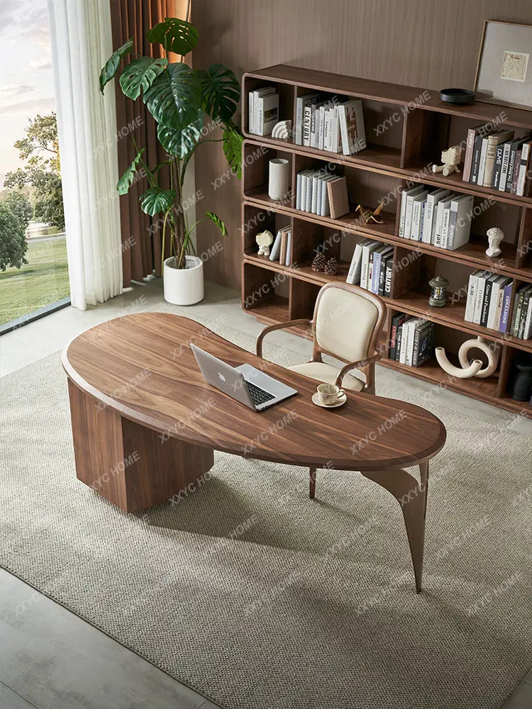 Minimalist desk light luxury beauty salon negotiation simple home study living room desk advanced inductor computer table