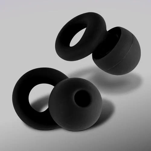 HUAK Tapones para los oídos silenciosos para reducción de ruido: protección auditiva súper suave y reutilizable para dormir, nadar, trabajar 8 almohadillas para los oídos en XS/S/M/L