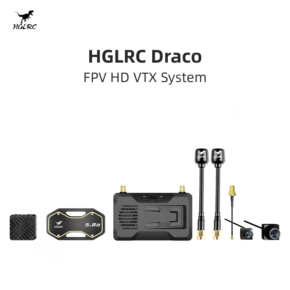 HGLRC Draco FPV HD VTX System 5.8G 1W