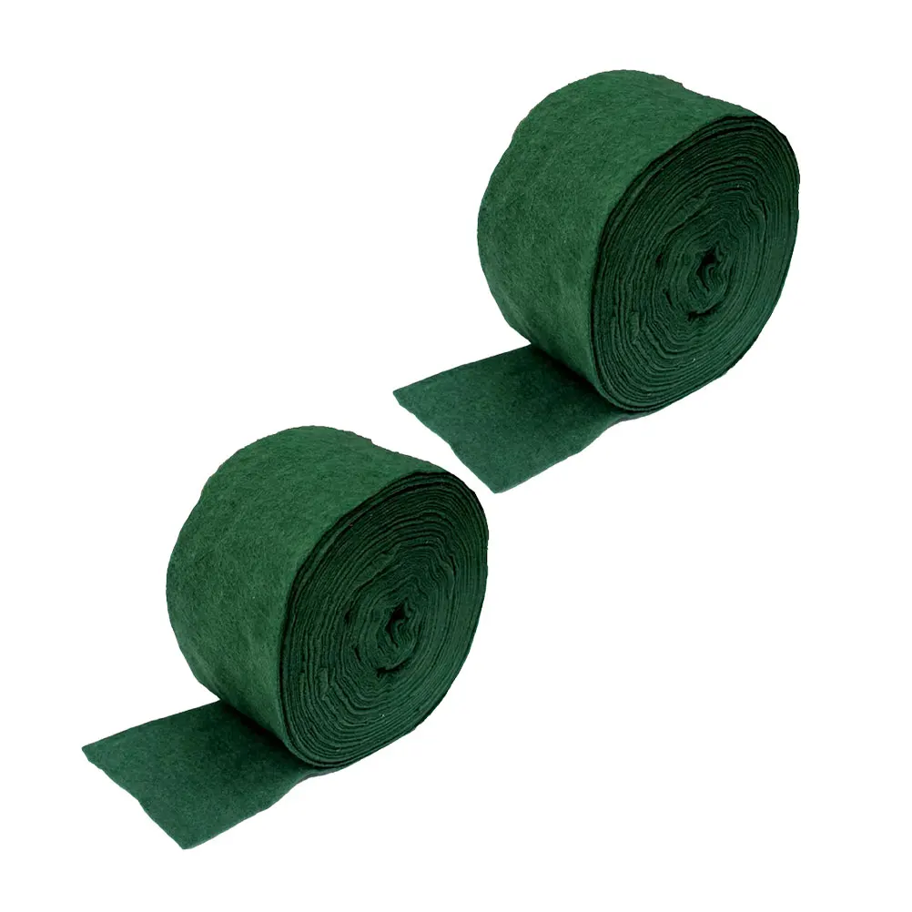 2 шт., 20 м, обертка для ствола дерева, зеленая нетканая ткань, теплая увлажняющая ветрозащитная солнцезащитная пленка, дышащая многоразовая прочная защита для дерева 2 шт., 20 м, обертка для ствола дерева, зеленая нетканая ткань, теплая увлажняющая ветрозащитная солнцезащитная пленка, дышащая многоразовая прочная защита для дерева