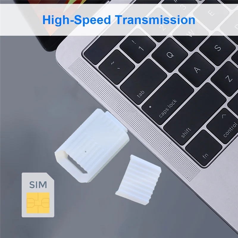 أنيق-ESIM قارئ بطاقات موصل محول USB 2.0 قارئ بطاقة SIM الذكية Easypay قارئ بطاقات USB #6