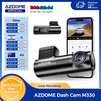 AZDOME M330 Car DVR 1296P Dash Cam Smart Voice Control WiFi Free APP G-sensor Emergency Record Parking Monitor Loop Recording