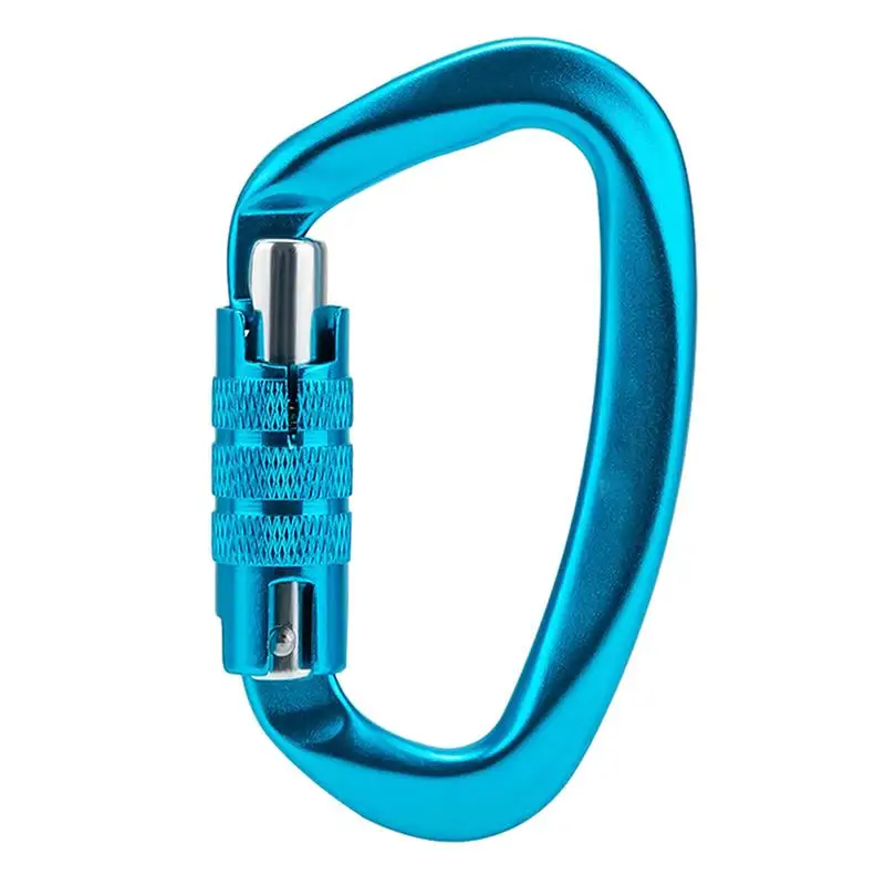 

Climbing Carabiner Carabiner Keychains Snap Carabiner Clips D Shaped Buckle Auto Locking Lightweight Carabiners Hiking Clips