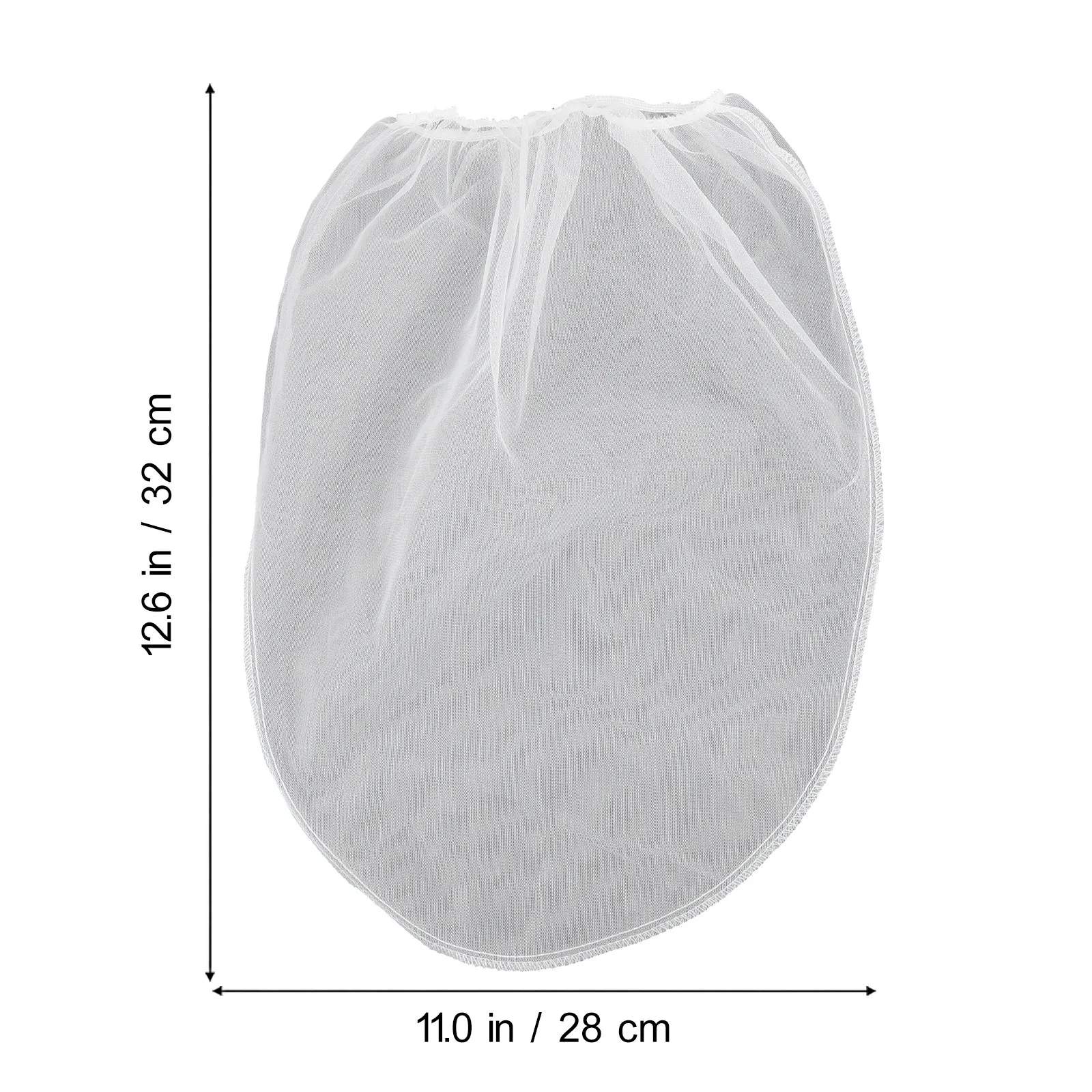 5Pcs Polyester Paint Strainer Bags Fine Mesh Filter Pouch for Liquid Filtration Stains Solvents Lacquer Anti-Static Mesh Filters