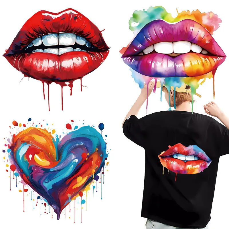 Colored Ink Lips Th…
