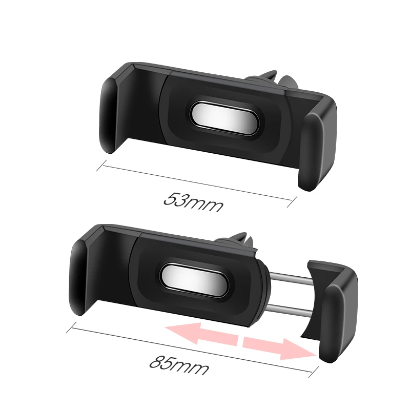 سيارة منفذ الهواء جبل كليب ، حامل الهاتف المحمول العالمي ، دعم الهاتف ، الداخلية ، ABS