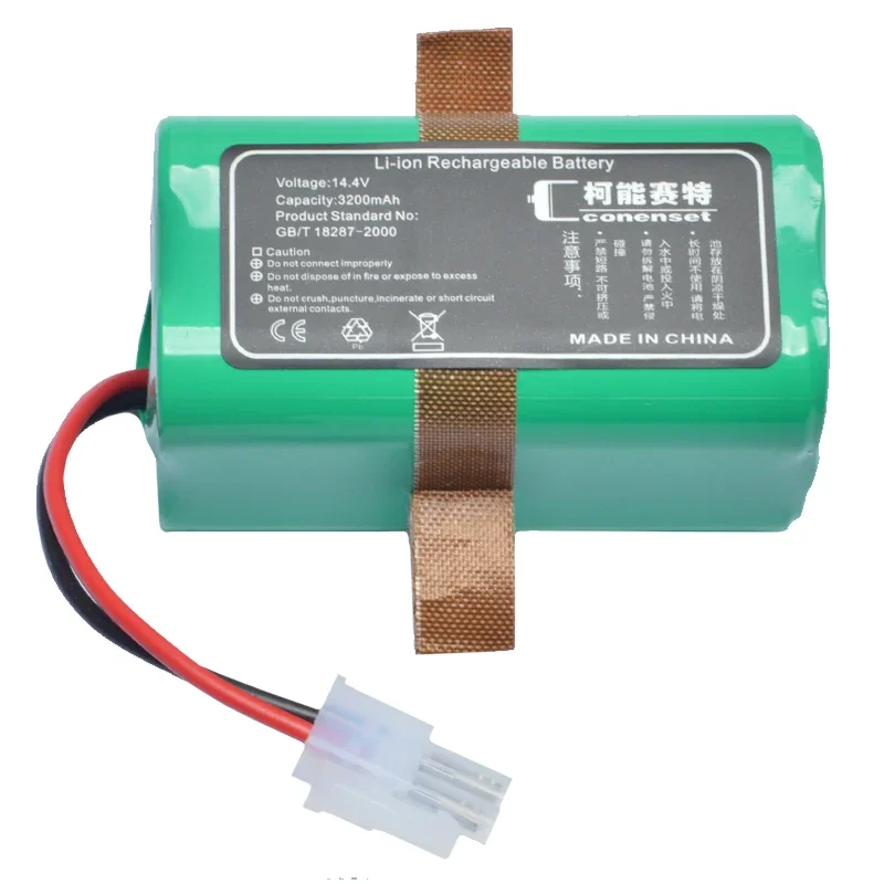 14.4V 3200mAh PX-B030 Replacement Battery For ILIFE A10 Shinebot W450 Robot Vacuum Cleaner Accessories Parts