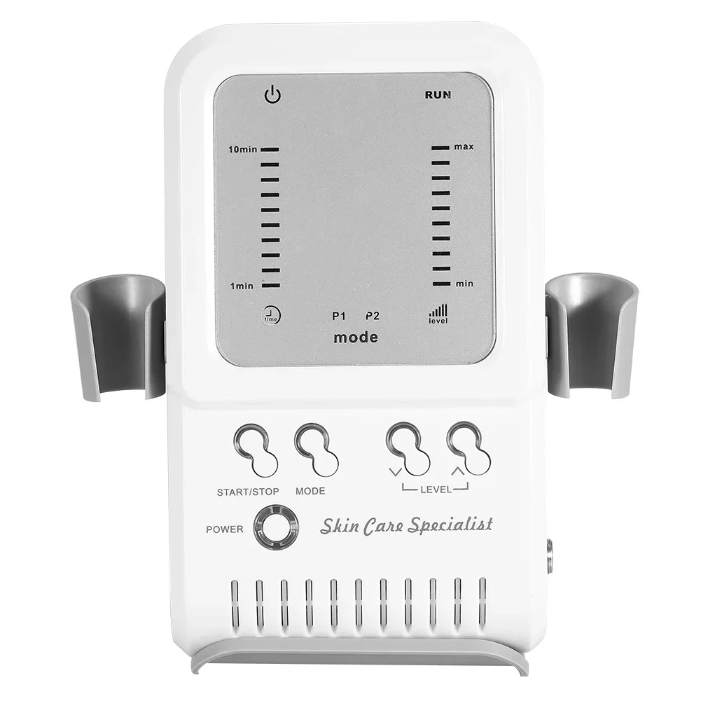 Nieuwe Handige 2In1 RF Geen-Naald Massager Kwaliteit ABS Huid Face Lift Verstevigende Radiofrequentie Gezichtshuidverjonging Schoonheid Machine