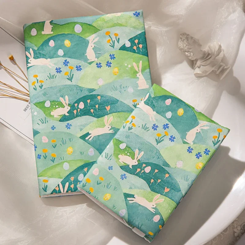 Fromthenon Fabric Notebook Cover Planner Case Cover Protective Shell Journal Cover Protector Office Stationery Supplies