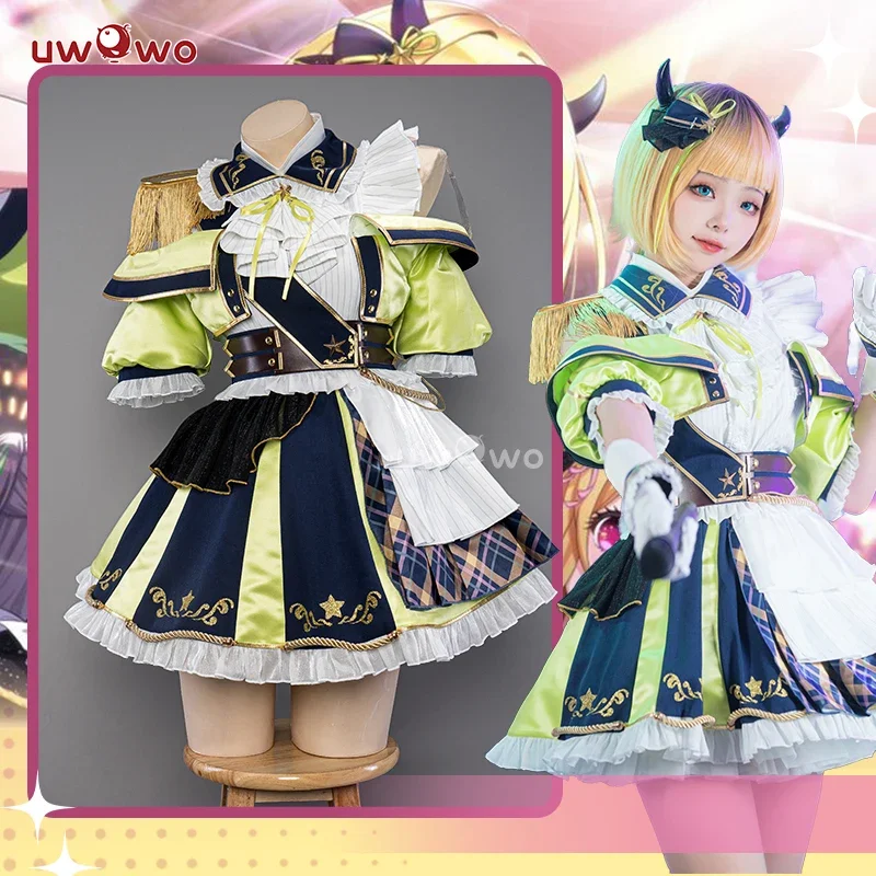 In stock uwowo meim-Choo cosplay costume MEMM Choo military Lolita Idoll stagee slomancee master cosplay costume Halloween