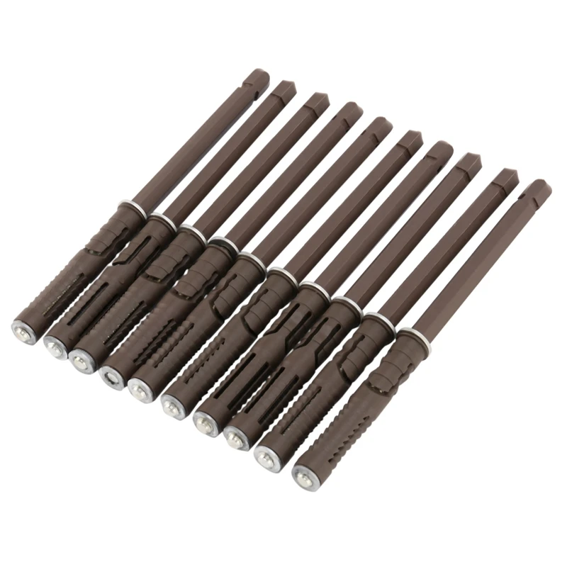 WISH Floating Shelf Brackets -10 Pack Heavy Duty Wood Invisible Shelf Brackets DIY Adjustable Hardware Blind Supports Shelves 12