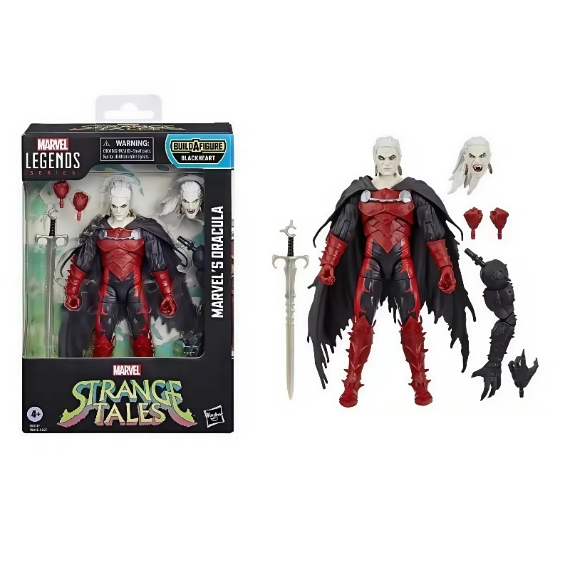 

New 2025 Marvel Legend Ml Dracula Black Heart Vampire Set With New Combination Parts 6-Inch Handheld Collection Model Toy Gift