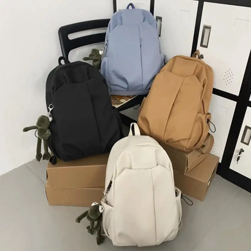 

Модные женщины рюкзак с большими возможностями для школьных пакетов для девочек -подростков повседневная нейлоновая женщина для