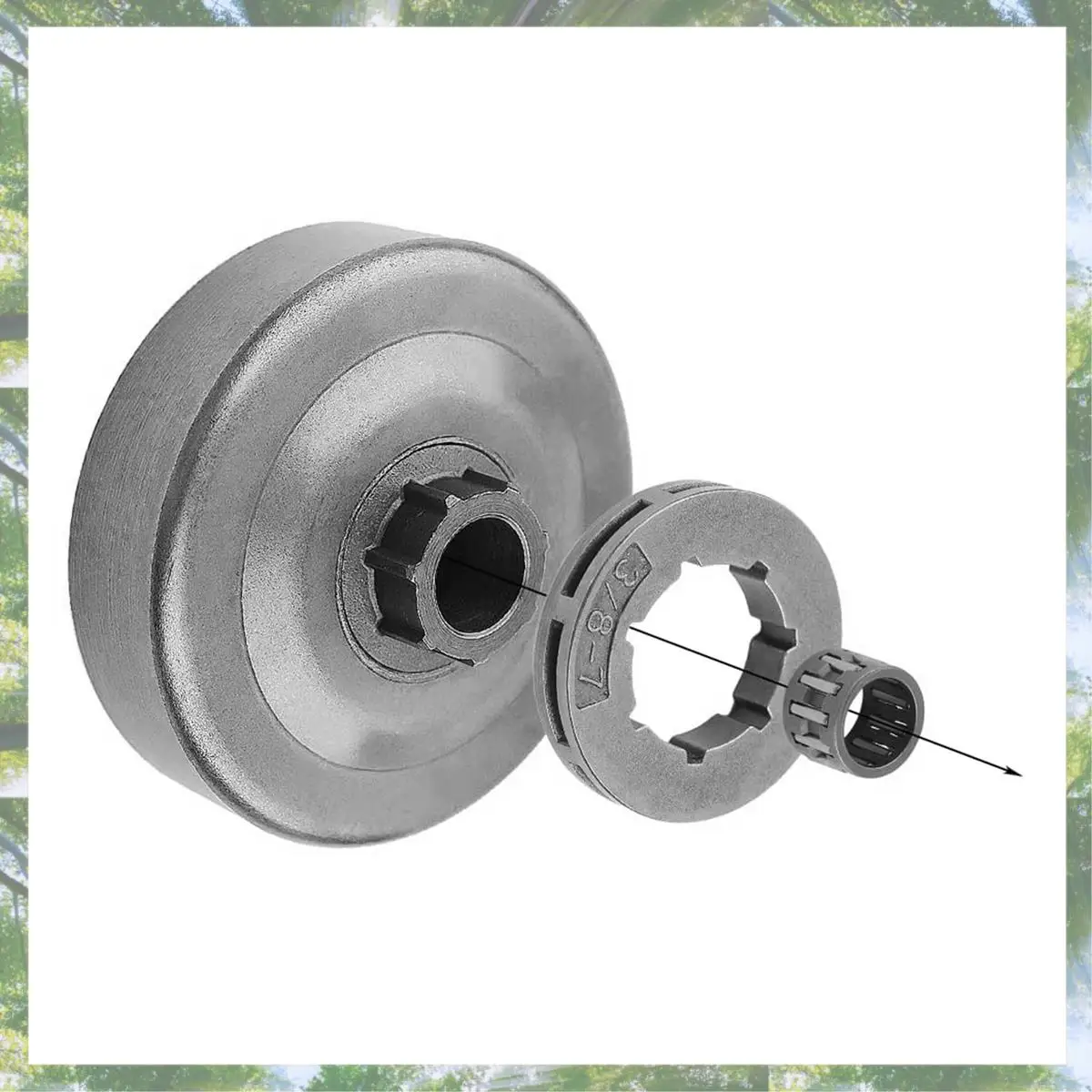 

2025 Trend 10 шт. привод звездочки (375 дюймов) 19 мм маленький шлицевой диск 7T для Stihl MS290 MS360 MS310 для цепи 154 254 50 51