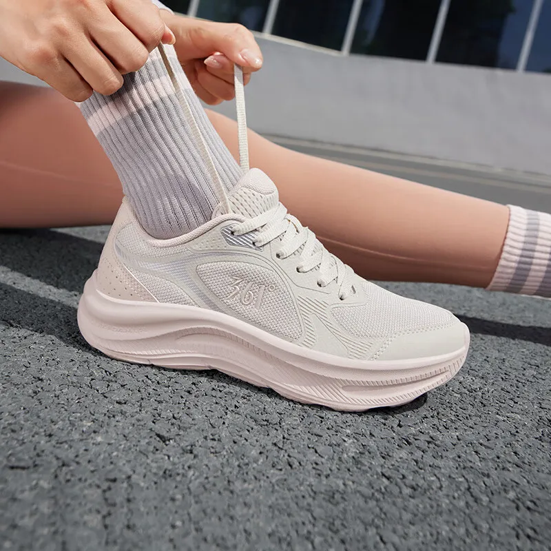 361 gradi scarpe da corsa da donna mesh confortevole versatile leggero arioso suola spessa casual rimbalzo durevole sneaker femminile 682532237