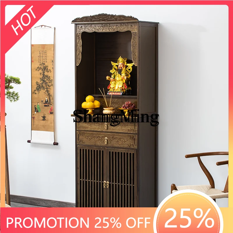 

CL modern household God of Wealth Bodhisattva offering table Buddhist shrine shrine stand cabinet
