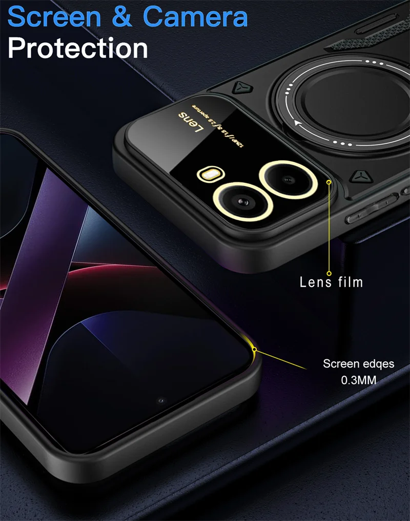 حافظة لهاتف Xiaomi Poco X7 Pro 5G حافظة لهاتف Poko Poxo Pocco Little X 7 Pro X7Pro غطاء خلفي