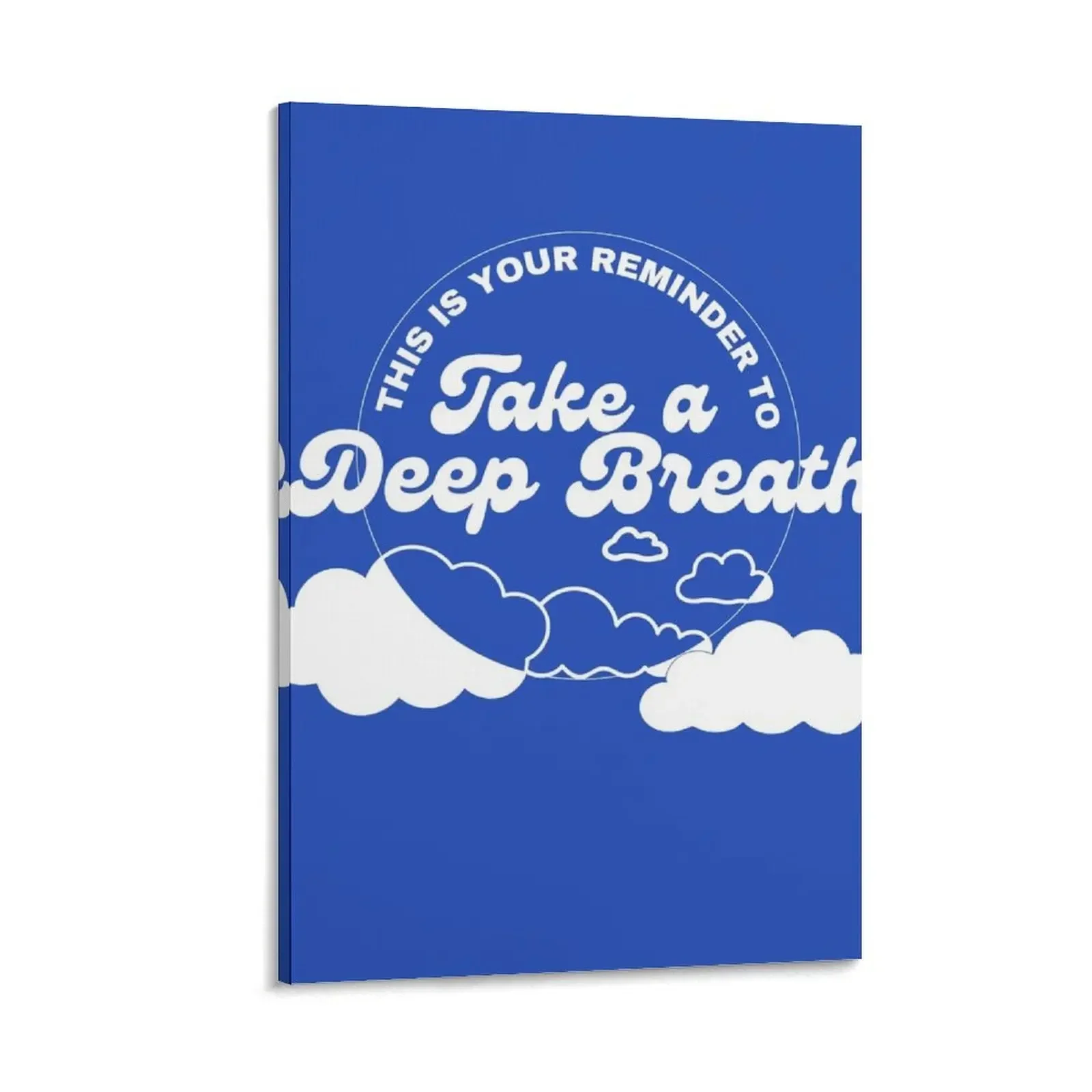 

Take a Deep Breath Canvas Painting Picture on the wall Wall paintings aesthetic room decor posters anime