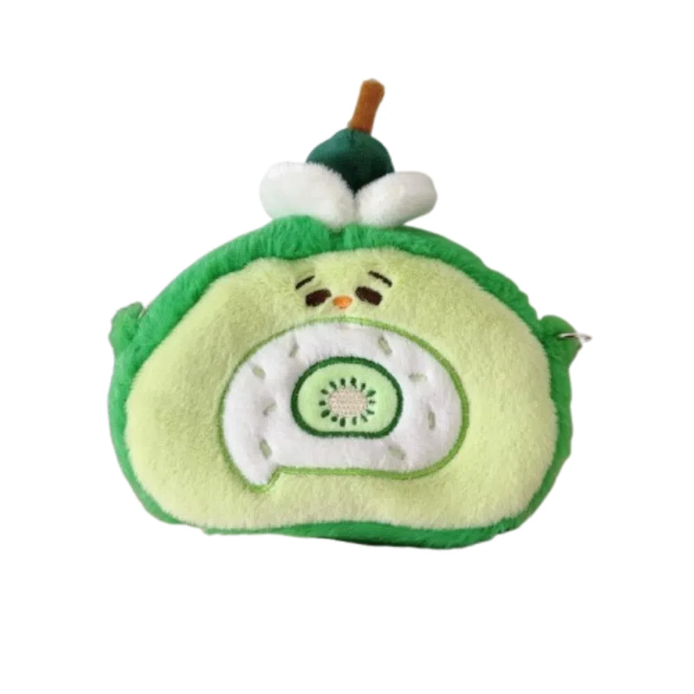 

Creative Cute Swiss Roll Coin Purse Cake Shape Large Capacity Crossbody Bag Soft Chain Cartoon Shoulder Bag Children