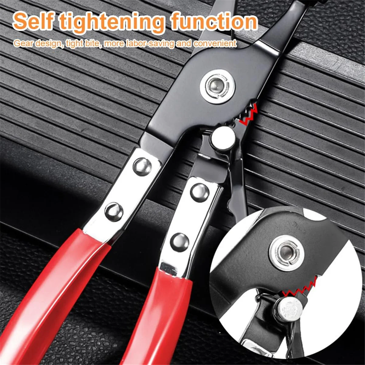 

Pack of 2 Hose Clamp Pliers,Hose Clamp Pliers with Straight Neck, Hose Clamp Pliers for Mounting and Disassembling Hoses