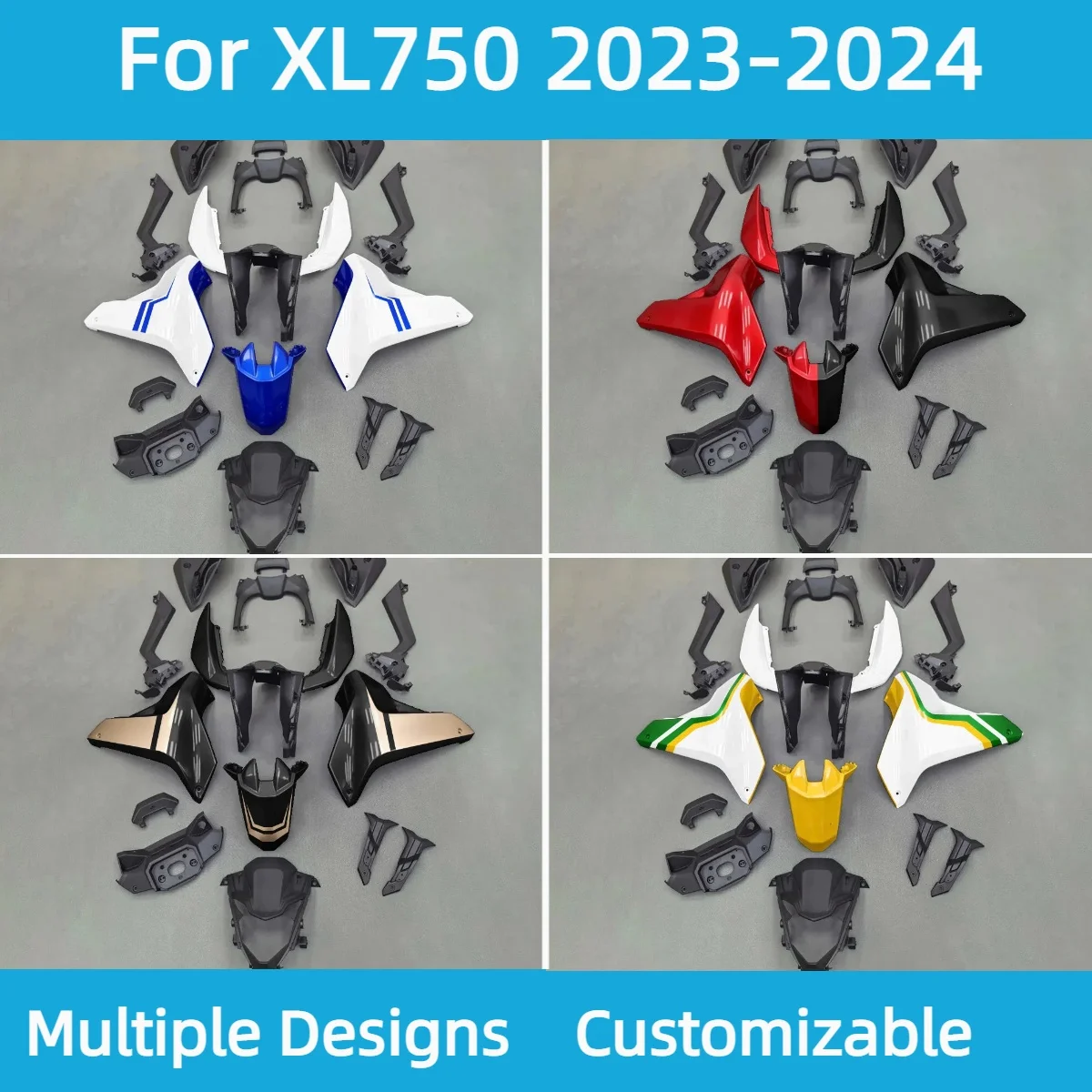 

For HONDA XL750 2023 2024 Hot Style Fairing Kit XL 750 23 24 Customizable Motorcycle Accessories Fairings Bodywork Set