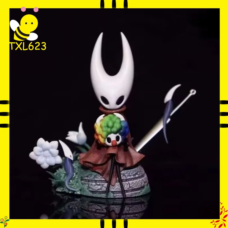 Hollow Knight Silksong Anime Figure Hornet 10cm PVC Collectible Action Model Toy Cute in Stock Handmade Customizable