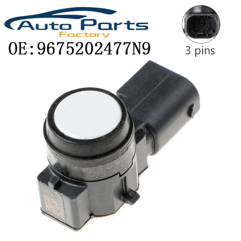 

New PDC Parking Sensor For Peugeot 9675202477N9 0263023076 Reversing Radar Parking Distance Control