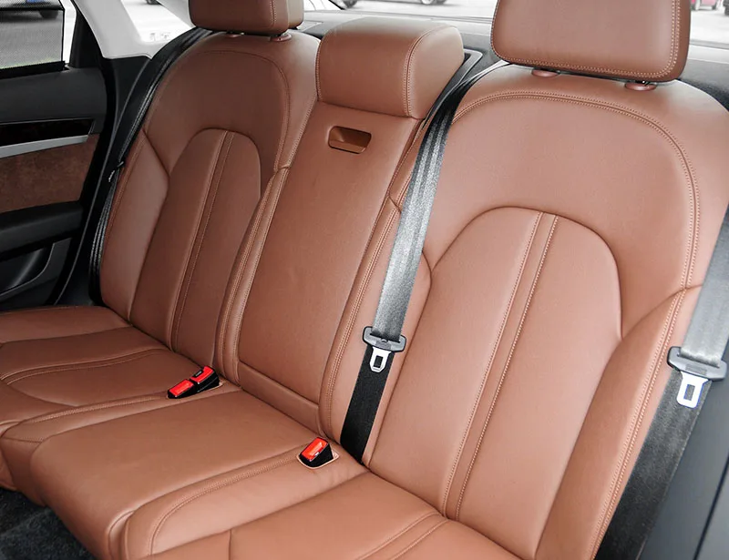 For Audi A8 D4 4H 2010 2011 2012 2013 2014 2015 2016 2017 PU Leather Custom Car Seat Covers Full Set Protector Accessories