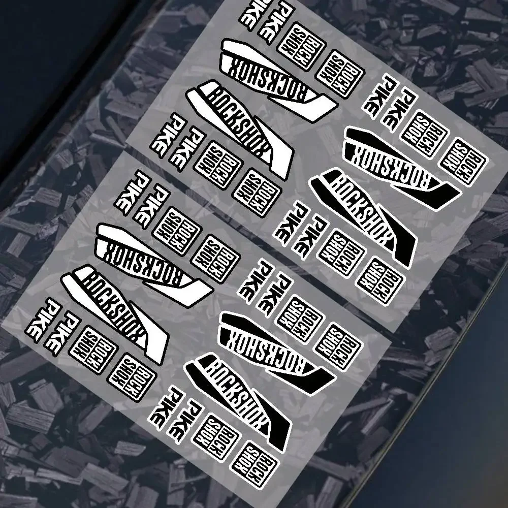 

1 шт., велосипед, мотоцикл, автомобильный локомотив, светоотражающая лазерная наклейка, Стайлинг, виниловая наклейка, наклейки, украшение для логотипа R-ROCKSHOX