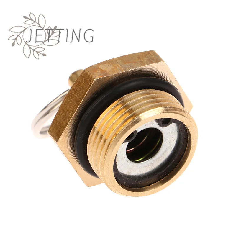 حار 1 قطعة شاحنة خزان الهواء استنزاف صمام مكافحة الصدأ المضادة للحشف خزان الهواء استنزاف التبديل نوع 151 النحاس التوصيل المسمار قطع غيار السيارات