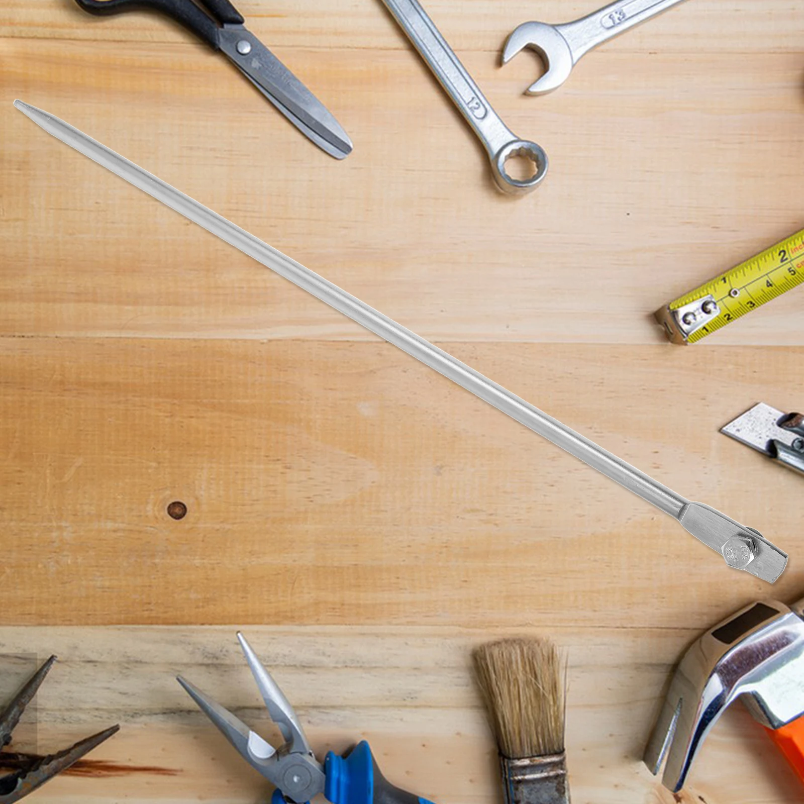 Grounding Rod Iron Construction Easy Installation For Outdoor Electrical Projects Home Appliance Protection Ground